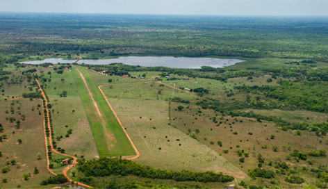 Como chegar na Caiman de avião